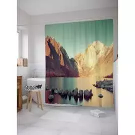 Шторка-занавеска для ванной JOYARTY