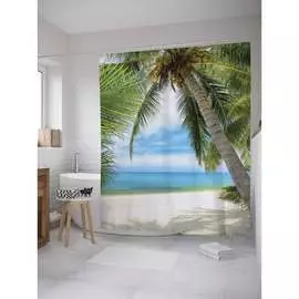 Шторка-занавеска для ванной JOYARTY