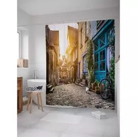 Шторка-занавеска для ванной JOYARTY