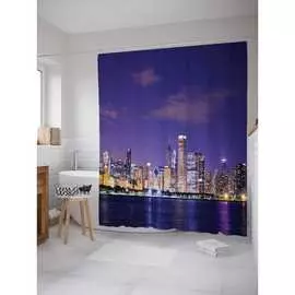 Шторка-занавеска для ванной JOYARTY