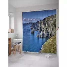 Шторка-занавеска для ванной JOYARTY