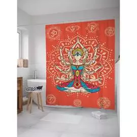 Шторка-занавеска для ванной JOYARTY