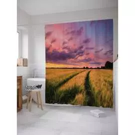 Шторка-занавеска для ванной JOYARTY