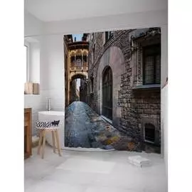 Шторка-занавеска для ванной JOYARTY