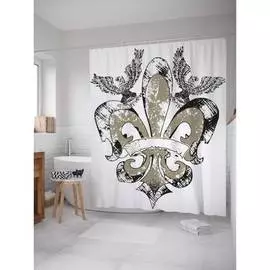 Шторка-занавеска для ванной JOYARTY