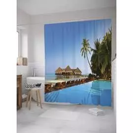 Шторка-занавеска для ванной JOYARTY