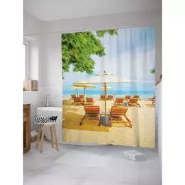 Шторка-занавеска для ванной JOYARTY