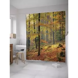 Шторка-занавеска для ванной JOYARTY