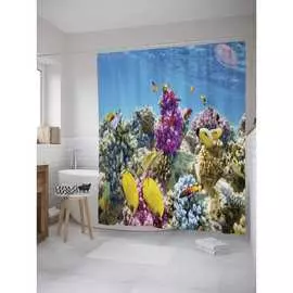 Шторка-занавеска для ванной JOYARTY