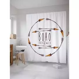 Шторка-занавеска для ванной JOYARTY