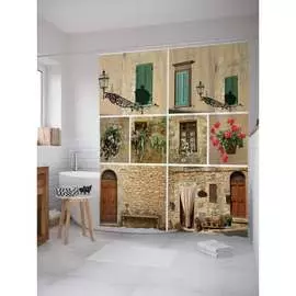 Шторка-занавеска для ванной JOYARTY