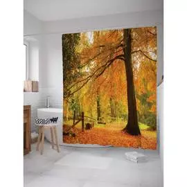 Шторка-занавеска для ванной JOYARTY