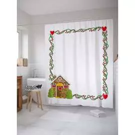 Шторка-занавеска для ванной JOYARTY