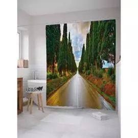 Шторка-занавеска для ванной JOYARTY