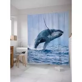 Шторка-занавеска для ванной JOYARTY