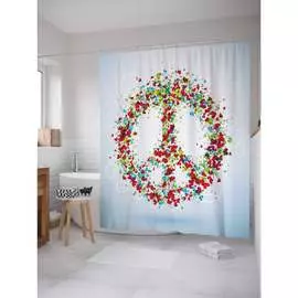 Шторка-занавеска для ванной JOYARTY