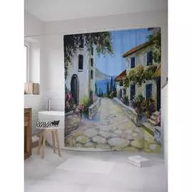 Шторка-занавеска для ванной JOYARTY