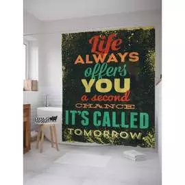 Шторка-занавеска для ванной JOYARTY