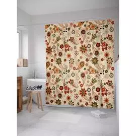 Шторка-занавеска для ванной JOYARTY