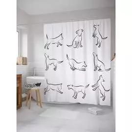 Шторка-занавеска для ванной JOYARTY