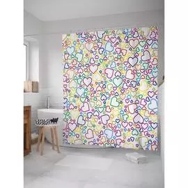 Шторка-занавеска для ванной JOYARTY