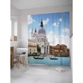 Шторка-занавеска для ванной JOYARTY