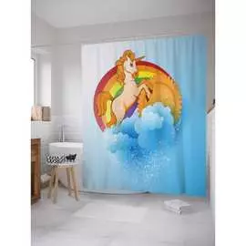 Шторка-занавеска для ванной JOYARTY