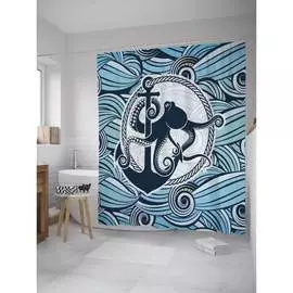 Шторка-занавеска для ванной JOYARTY