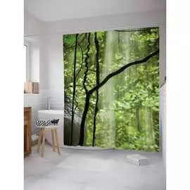 Шторка-занавеска для ванной JOYARTY