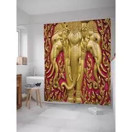 Шторка-занавеска для ванной JOYARTY