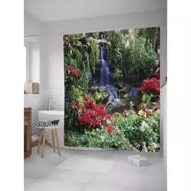 Шторка-занавеска для ванной JOYARTY