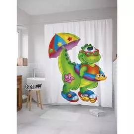 Шторка-занавеска для ванной JOYARTY