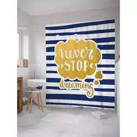 Шторка-занавеска для ванной JOYARTY