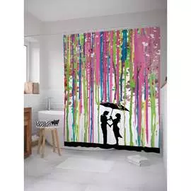 Шторка-занавеска для ванной JOYARTY