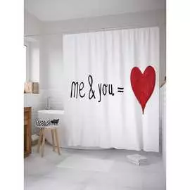 Шторка-занавеска для ванной JOYARTY