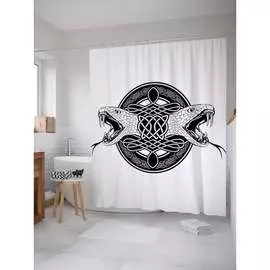 Шторка-занавеска для ванной JOYARTY