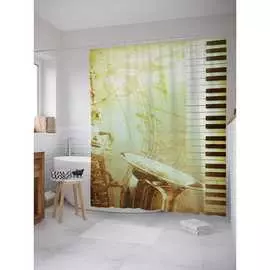 Шторка-занавеска для ванной JOYARTY