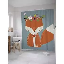 Шторка-занавеска для ванной JOYARTY