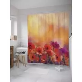 Шторка-занавеска для ванной JOYARTY