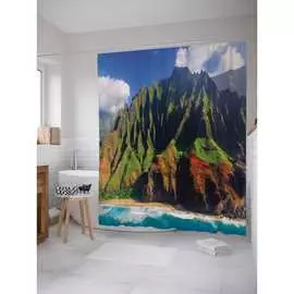 Шторка-занавеска для ванной JOYARTY