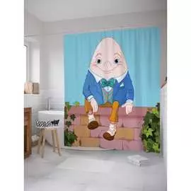 Шторка-занавеска для ванной JOYARTY