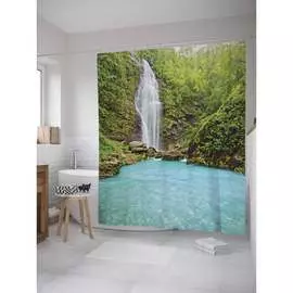 Шторка-занавеска для ванной JOYARTY