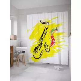 Шторка-занавеска для ванной JOYARTY