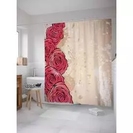 Шторка-занавеска для ванной JOYARTY