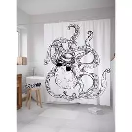 Шторка-занавеска для ванной JOYARTY