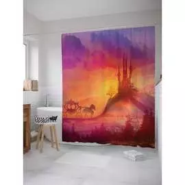 Шторка-занавеска для ванной JOYARTY