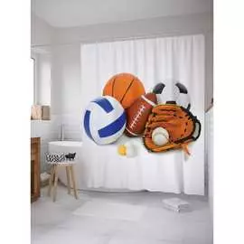 Шторка-занавеска для ванной JOYARTY