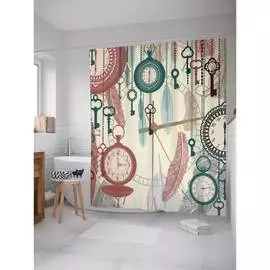 Шторка-занавеска для ванной JOYARTY