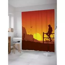 Шторка-занавеска для ванной JOYARTY