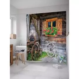 Шторка-занавеска для ванной JOYARTY